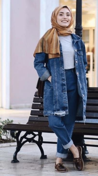 Tesettür Denim On Denim
