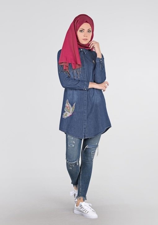 Tesettür Denim On Denim