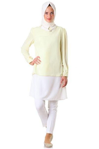 Klasik Tarzda Şık Tesettür Bluzları
