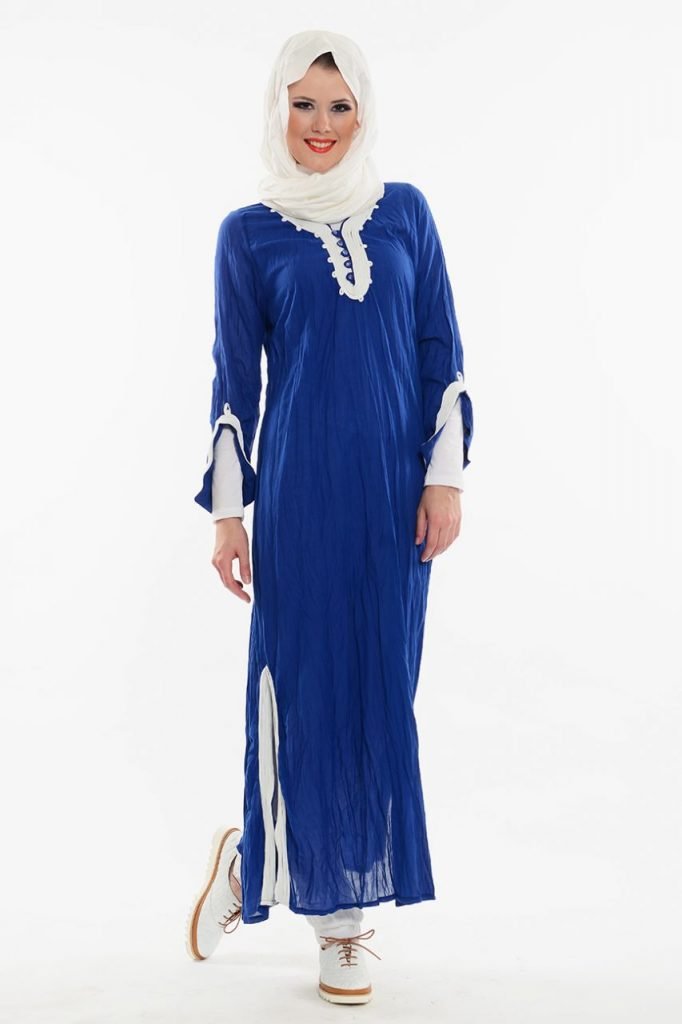 Tesettürde Ferace Kombini 