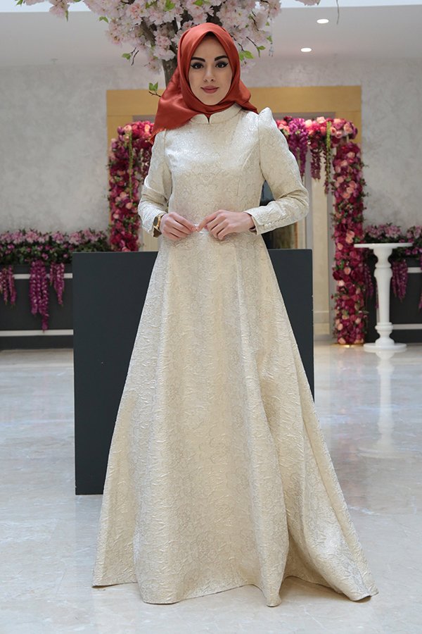 KNZ Tesettür Abiye Elbise