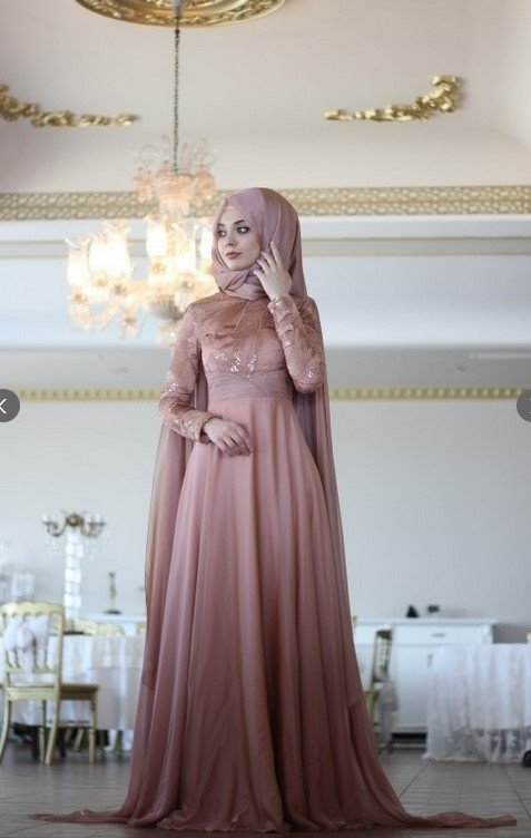 Nurbanu Kural Pelerinli Abiye - Bakır