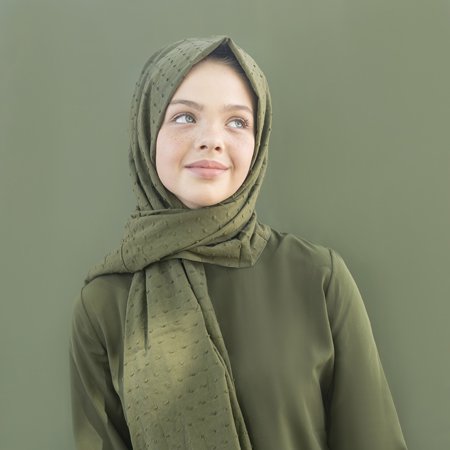 Freshscarf Pamuklu Ponponlu Şal