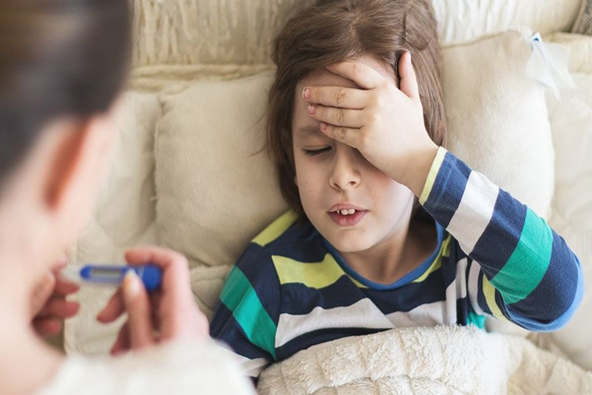 Grip Kreşe Giden Çocuklarda