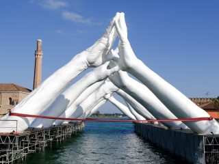 building bridges lorenzo quinn sq 2