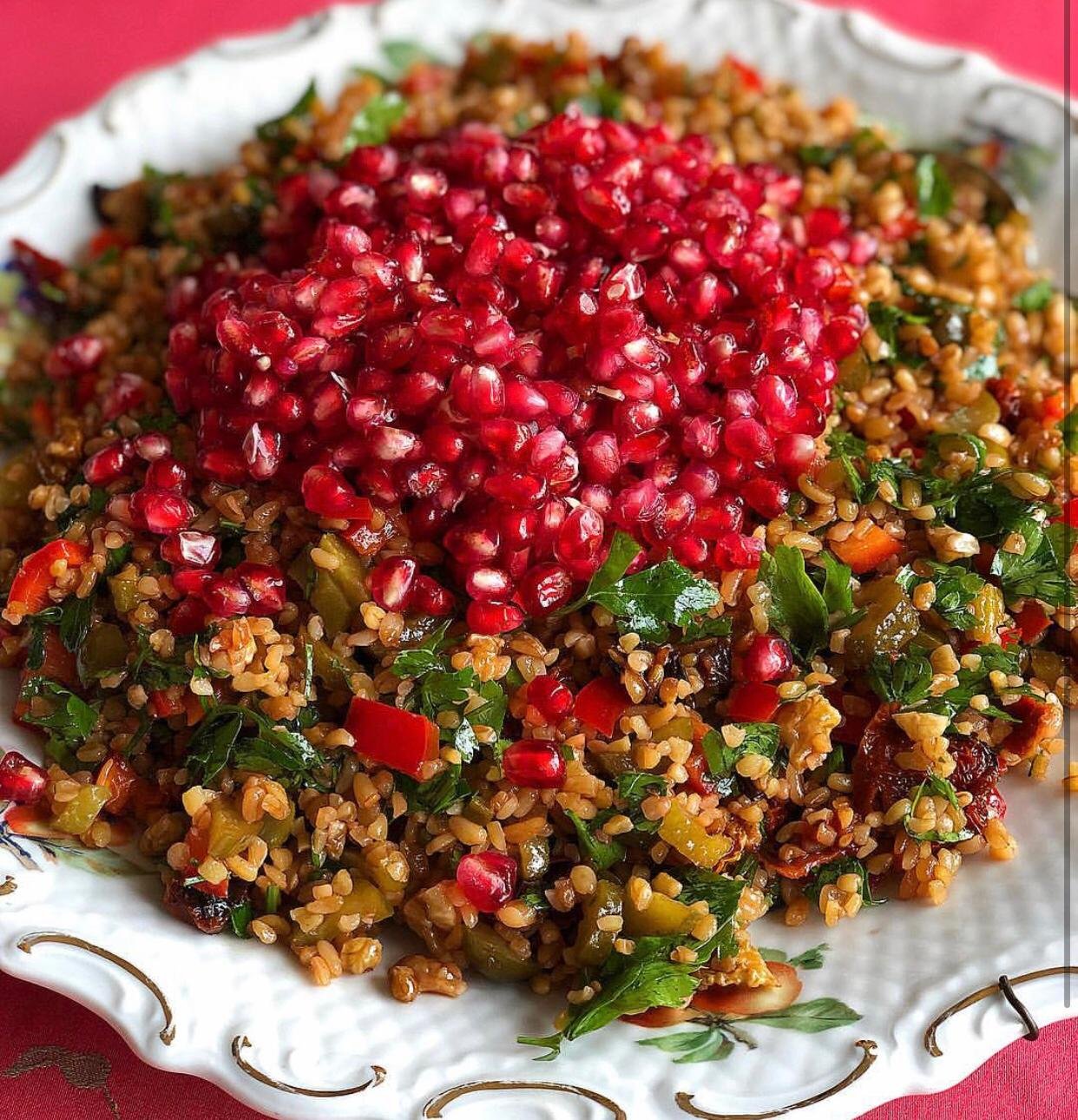 bulgur salatası bulgur salatası